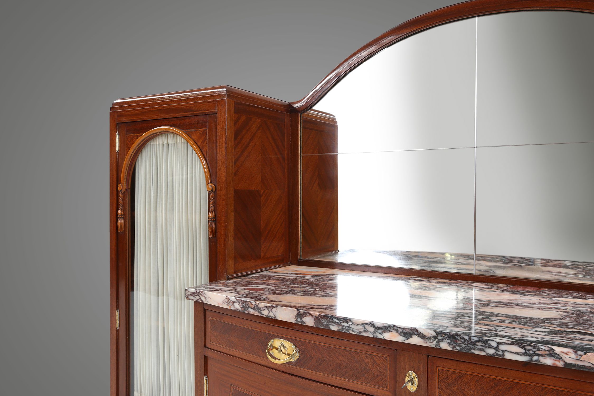 Art Deco Cabinet attributed to De Coene, Belgium 1930sthumbnail